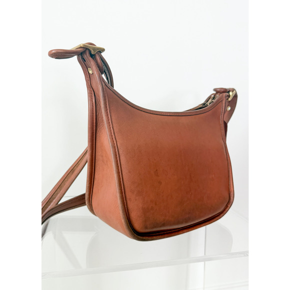 Vintage Coach Janice Legacy British Tan Brown Leather Purse # 9950 - Picture 7 of 16